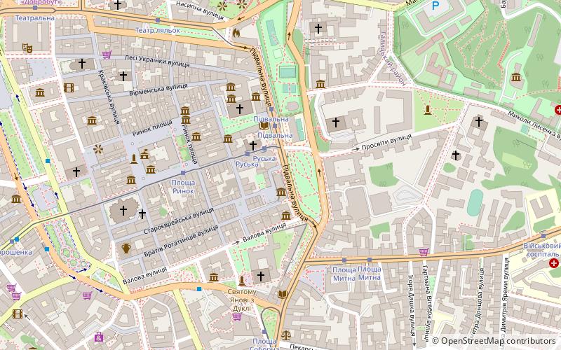 Lviv Arsenal location map