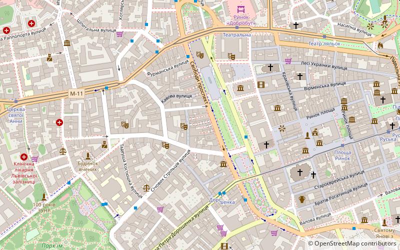 opera passage opera pasaz lviv location map