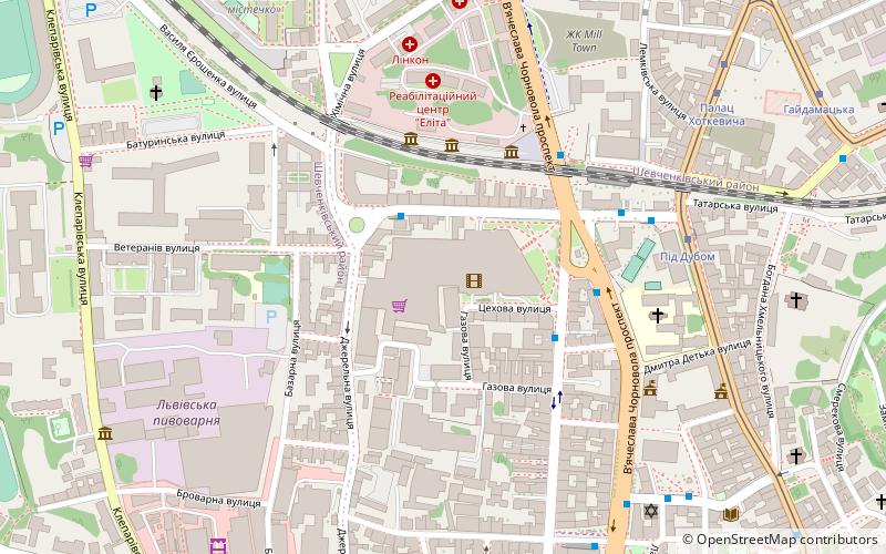 Forum Lviv location map