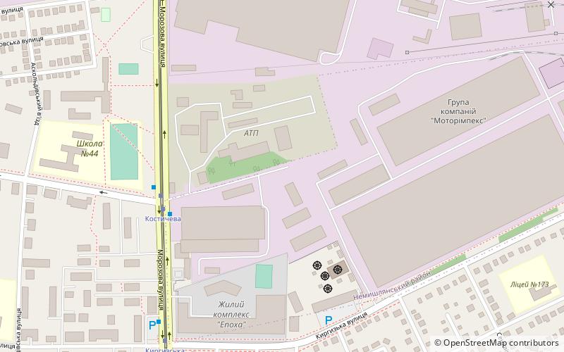 slobidskyi district charkow location map