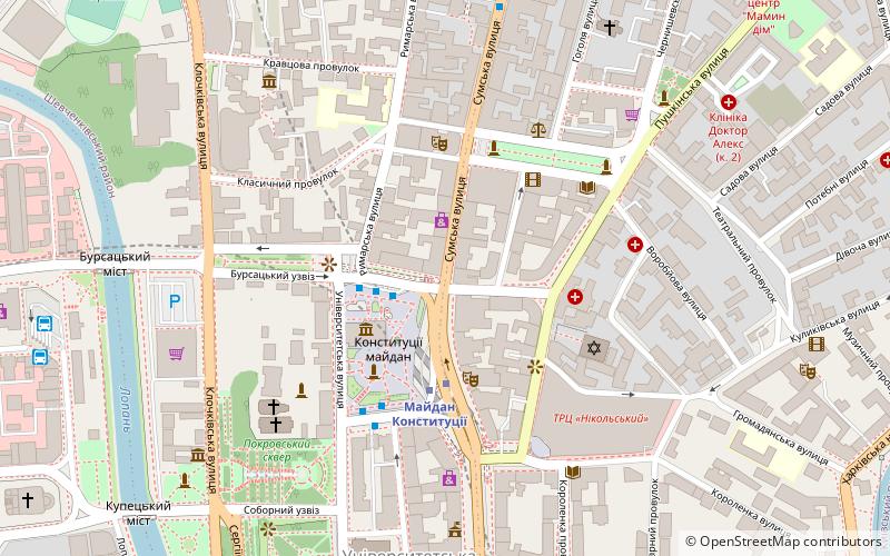 Sumska Street location map