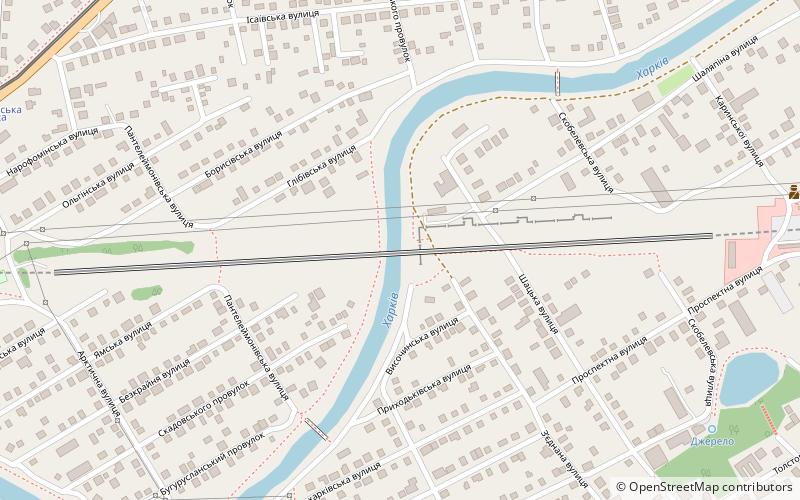 Kharkiv Metro Bridge location map