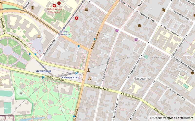 avek gallery kharkiv location map