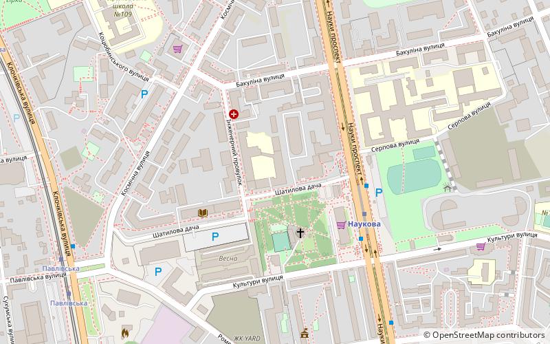 universite nationale deconomie de kharkiv location map
