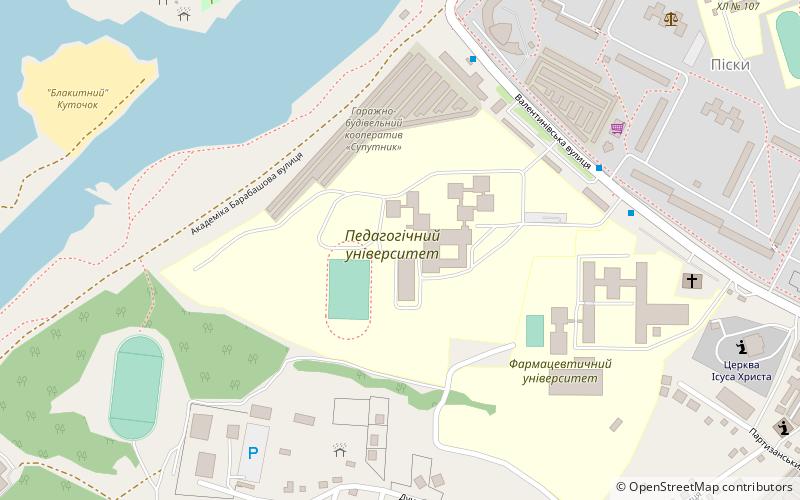 H.S. Skovoroda Kharkiv National Pedagogical University location map