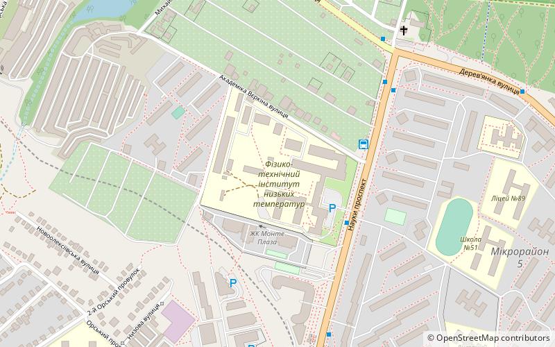 Verkin Institute for Low Temperature Physics and Engineering location map