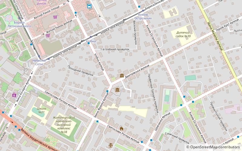 budinok muzej korolova zytomierz location map