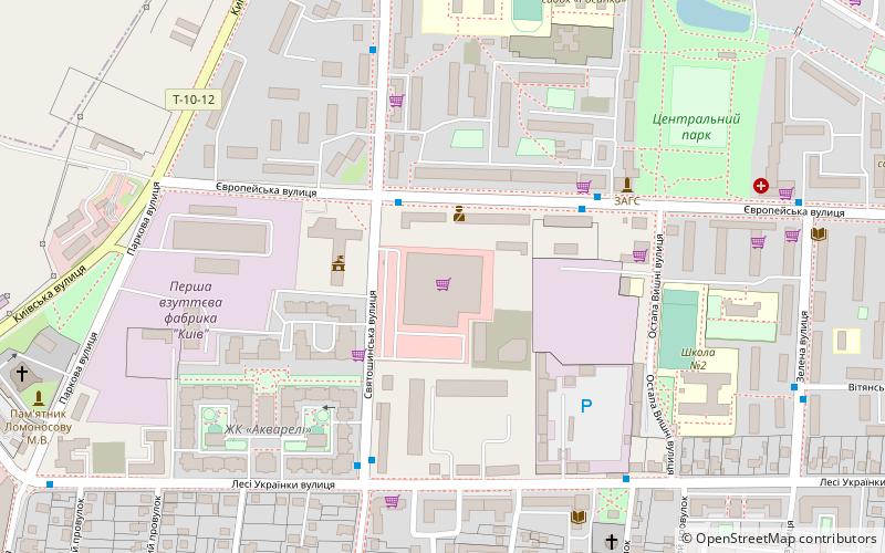 Wyschnewe location map