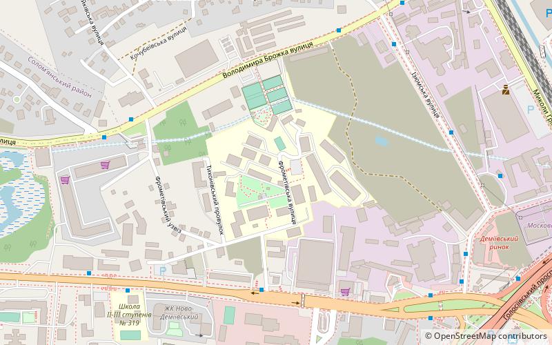 interregional academy of personnel management kiev location map