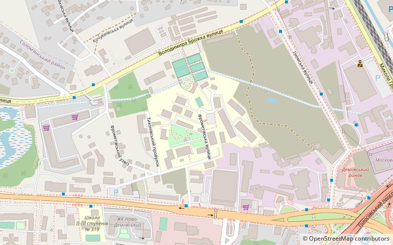 interregional academy of personnel management kyiv location map