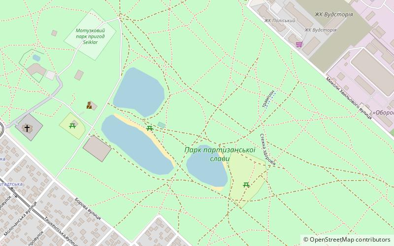 Park partizanskoi slavi location map