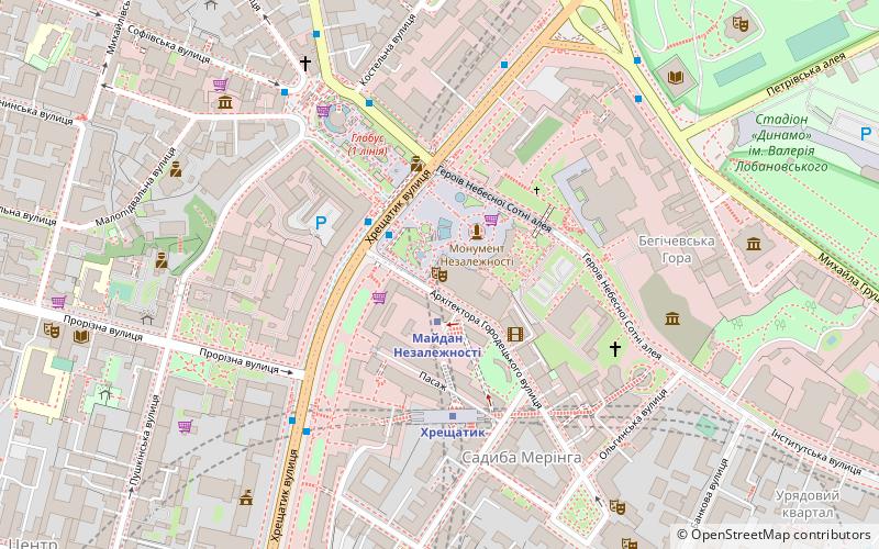 Kyiv Conservatory location map