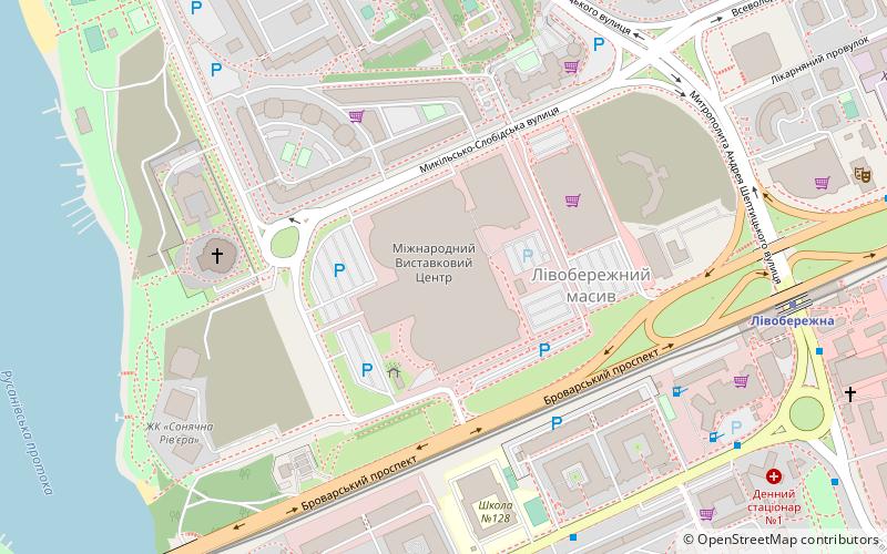International Exhibition Centre location map