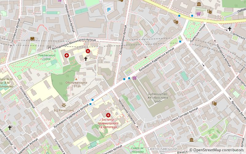 Borys-Hrintschenko-Universität Kiew location map