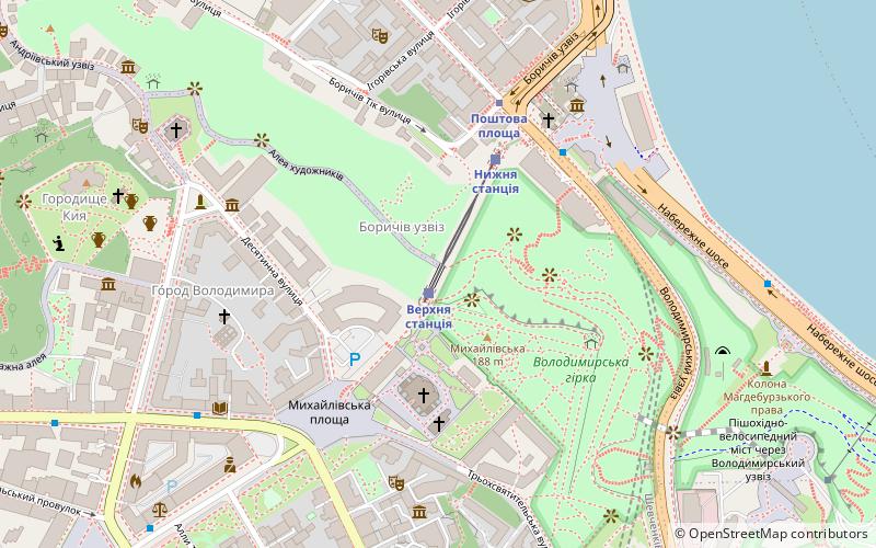 funicular kiev location map