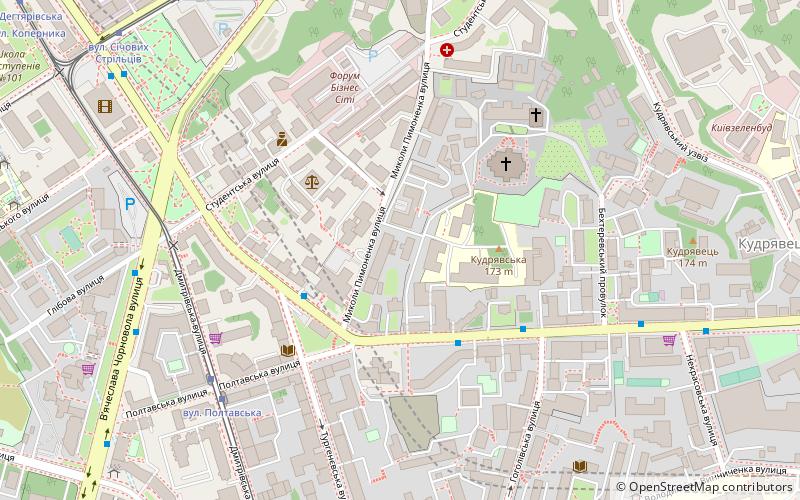 America House Kyiv location map