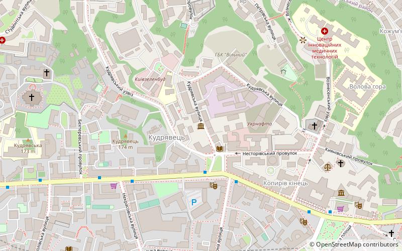 pushkin museum kiev location map