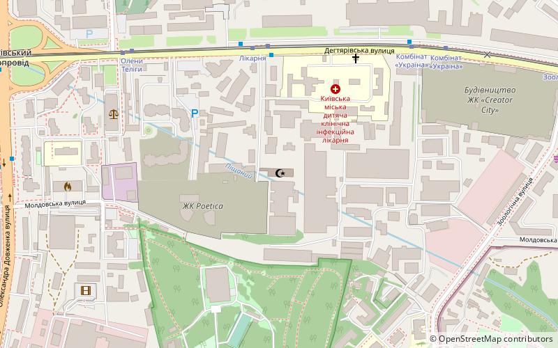 Meczet location map