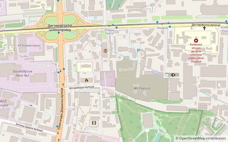 national pedagogical drahomanov university kyiv location map