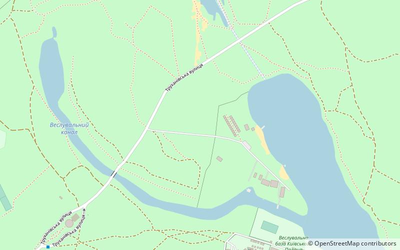 Truchaniw-Insel location map
