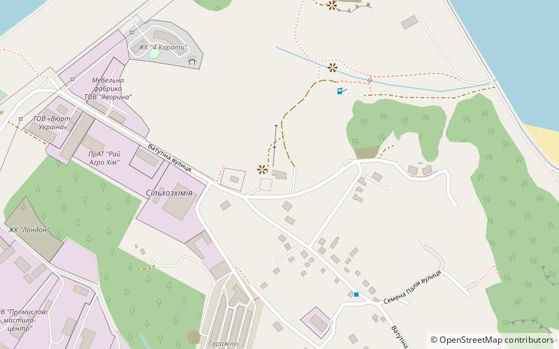 VyshHora location map