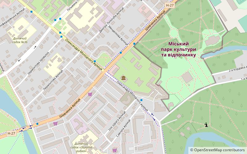 military historical museum chernihiv location map