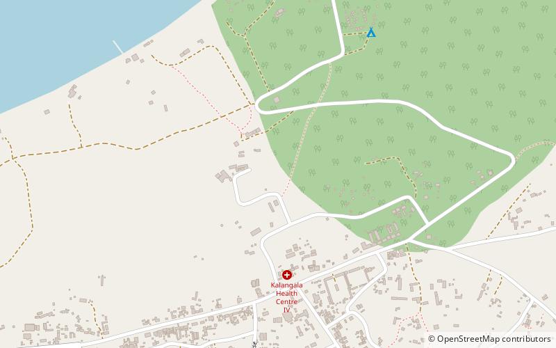 Kalangala location map