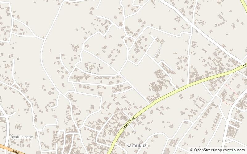 kamukuzi division mbarara location map