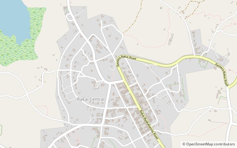 Rakai location map