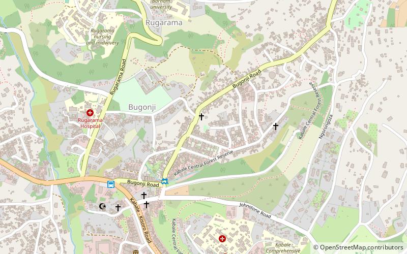 Bugongi location map