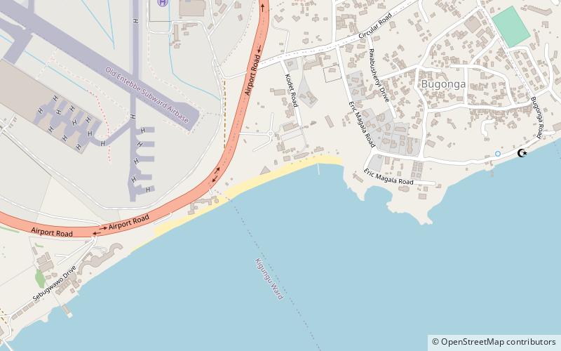 Aero Beach location map
