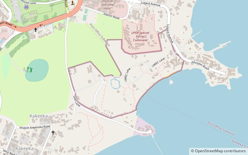 Uganda Wildlife Education Centre location map