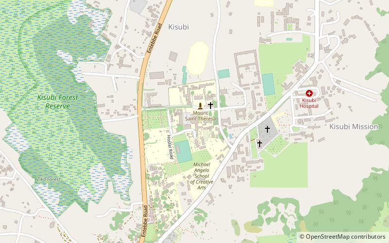 university of kisubi location map