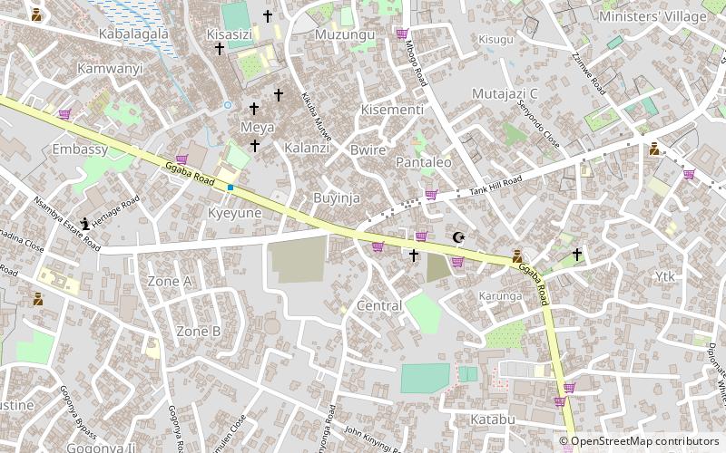 kabalagala kampala location map