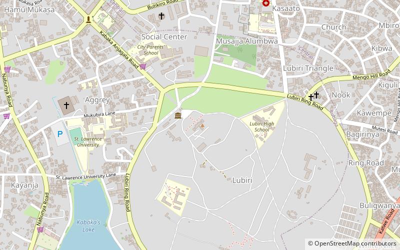 Kabaka's Palace location map