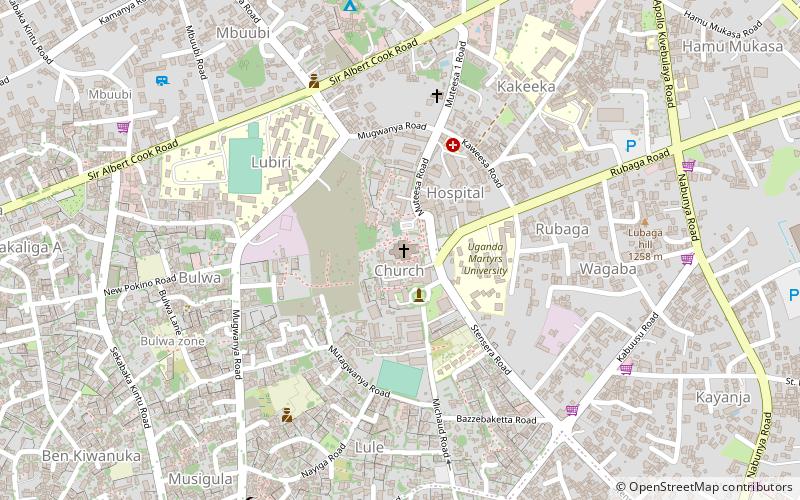 Rubaga Cathedral location map