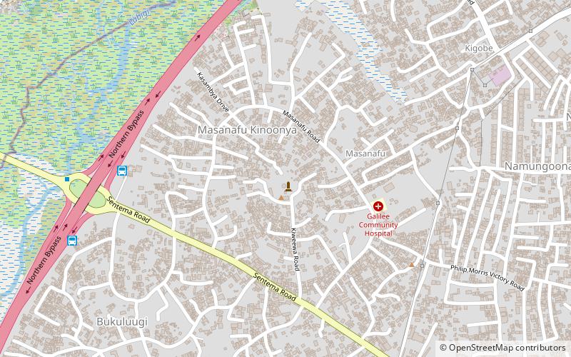 Namungoona location map