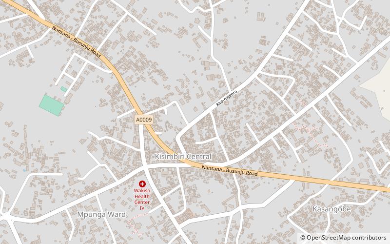 wakiso town kampala location map