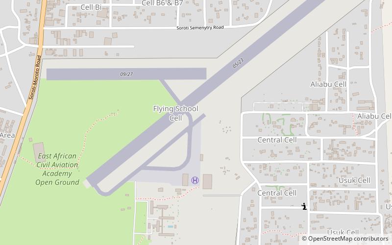 East African Civil Aviation Academy location map