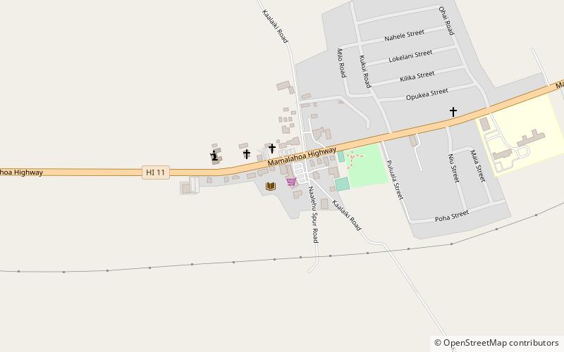 Naalehu location map