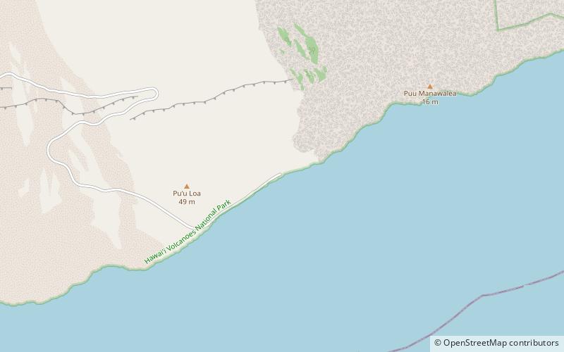 Hōlei Sea Arch location map