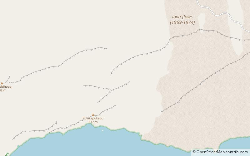 Puna-Ka'u Historic District location map
