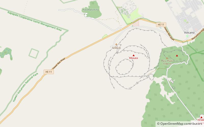Desierto Ka'u location map