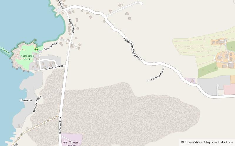 Kahikolu Church location map