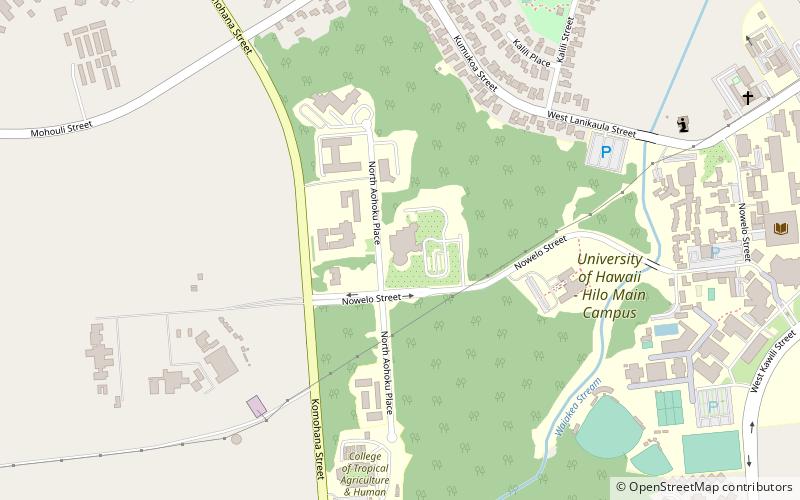 ʻImiloa Astronomy Center location map
