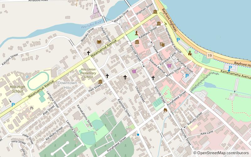 Haili church location map