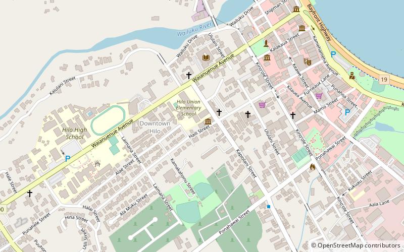 Lyman House Memorial Museum location map