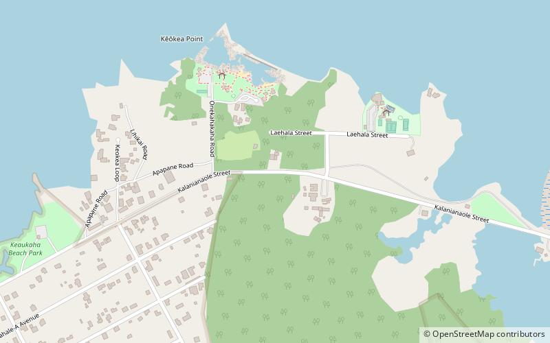 Jardines tropicales de Hilo location map