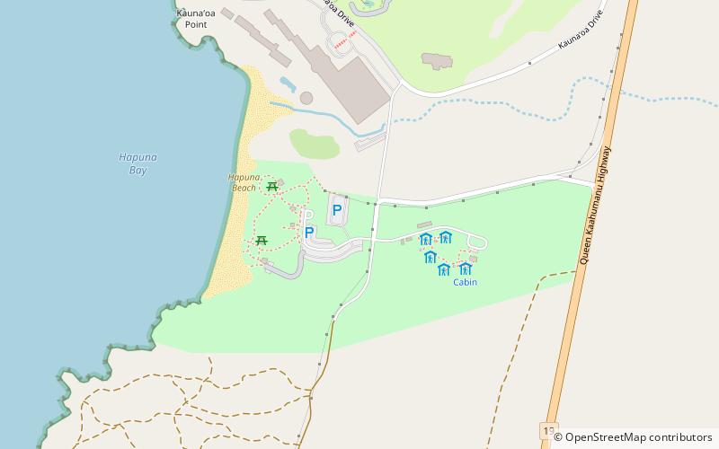 Hapuna Beach State Park location map