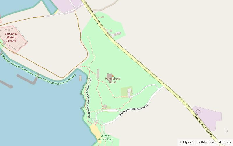Puʻukoholā Heiau National Historic Site location map